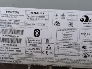 bontott RENAULT CLIO IV Rádió / CD