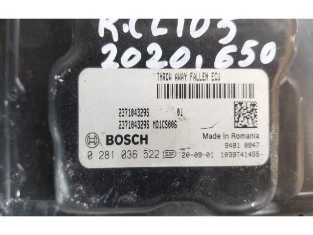 bontott RENAULT CLIO V Motorvezérlő