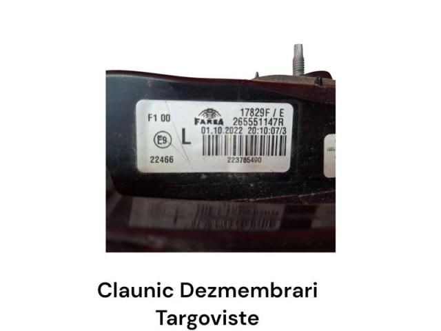 bontott RENAULT CLIO V Bal Belső Hátsó Lámpa