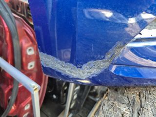 bontott RENAULT CLIO V Első Lökhárító (Üresen)