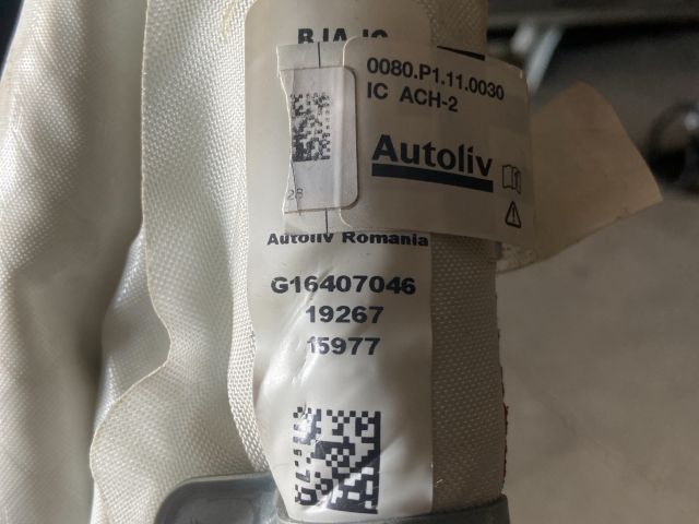 bontott RENAULT CLIO V Jobb első Függöny Légzsák