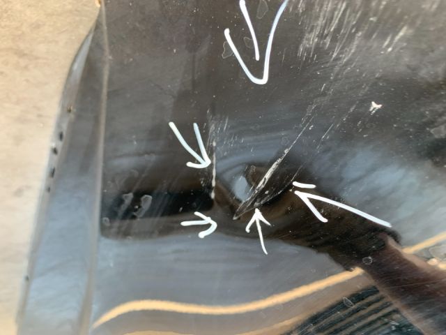 bontott RENAULT CLIO V Jobb hátsó Ajtó (Üres lemez)