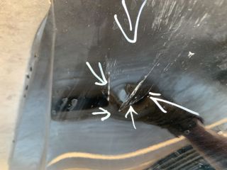 bontott RENAULT CLIO V Jobb hátsó Ajtó (Üres lemez)