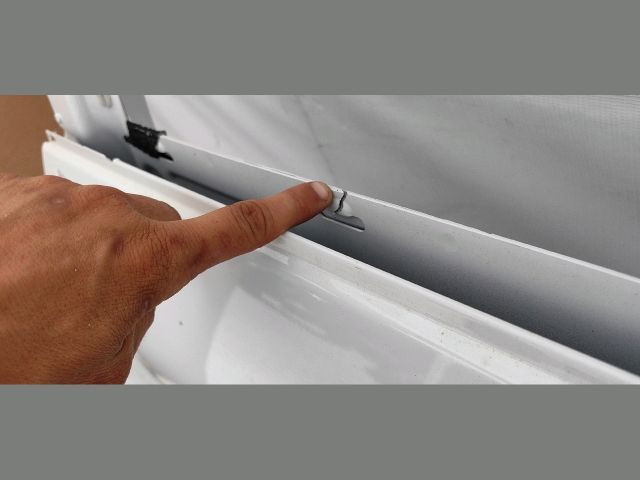 bontott RENAULT ESPACE Bal hátsó Ajtó (Üres lemez)