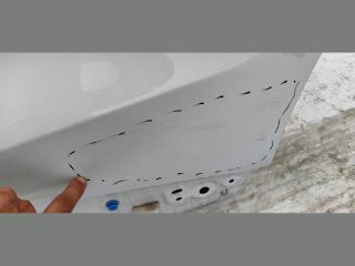 bontott RENAULT ESPACE Bal hátsó Ajtó (Üres lemez)