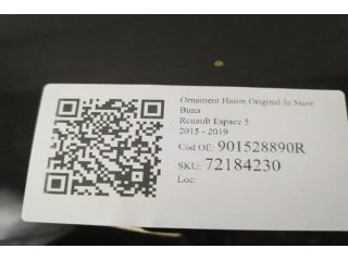 bontott RENAULT ESPACE Csomagtérajtó Díszléc