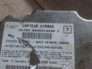 bontott RENAULT ESPACE III Légzsák Elektronika