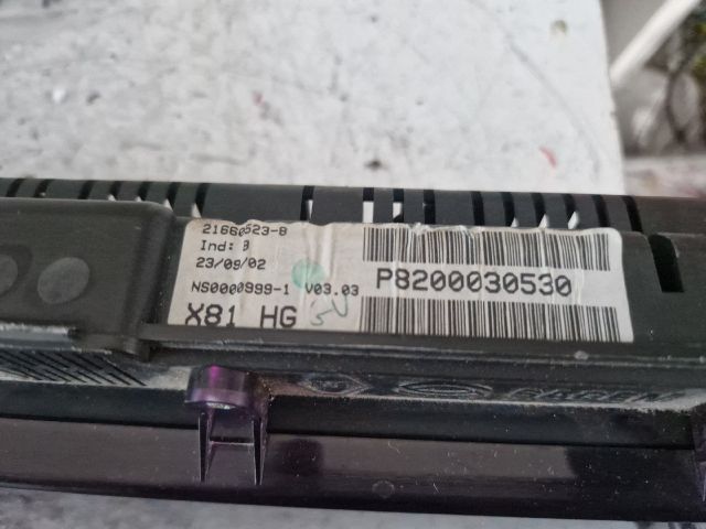 bontott RENAULT ESPACE IV Kilométeróra