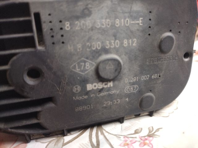 bontott RENAULT ESPACE IV Fojtószelep (Elektromos)