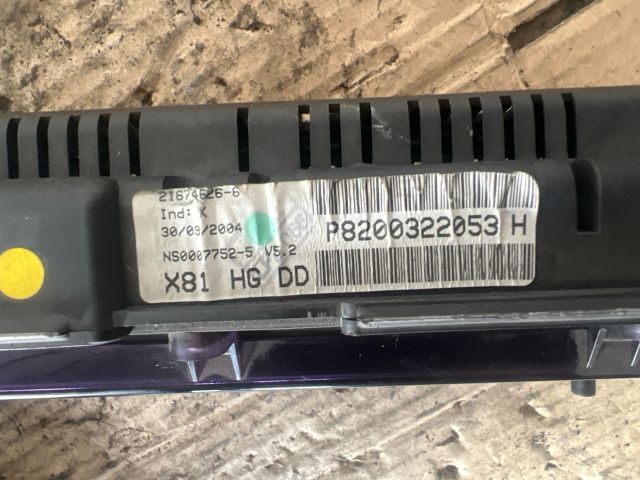 bontott RENAULT ESPACE IV Kilométeróra