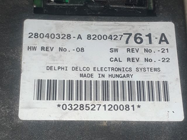 bontott RENAULT ESPACE IV Biztosítéktábla Utastér