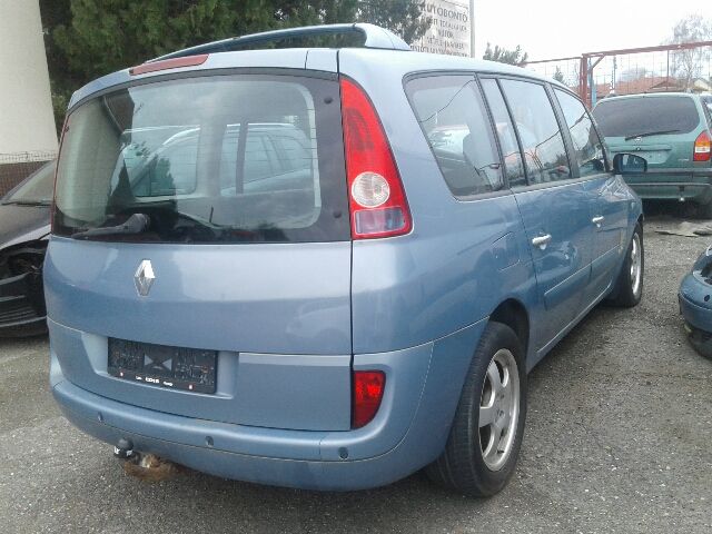 bontott RENAULT ESPACE IV Csomagtérajtó (Részeivel)