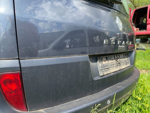 bontott RENAULT ESPACE IV Csomagtérajtó (Üres lemez)