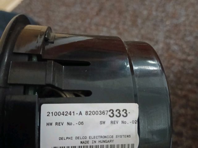 bontott RENAULT ESPACE IV Fűtéskapcsoló (digit klímás)