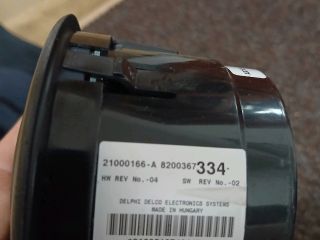 bontott RENAULT ESPACE IV Fűtéskapcsoló (digit klímás)