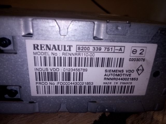 bontott RENAULT ESPACE IV GPS Elektronika