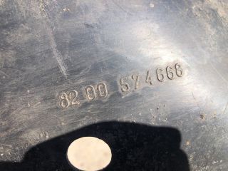 bontott RENAULT ESPACE IV Jobb első Hátsó Dobbetét (Kerékjárati, Műanyag)