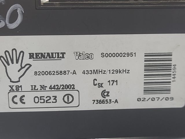 bontott RENAULT ESPACE IV Kártyaolvasó