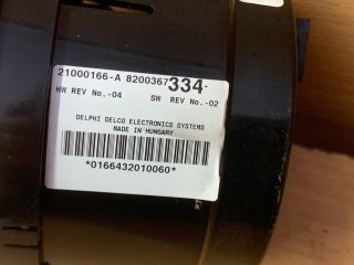 bontott RENAULT ESPACE IV Klíma Kapcsoló