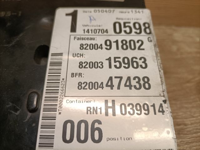 bontott RENAULT ESPACE IV Komfort Elektronika