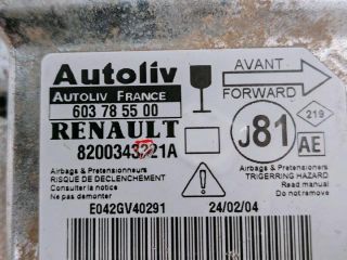 bontott RENAULT ESPACE IV Légzsák Elektronika