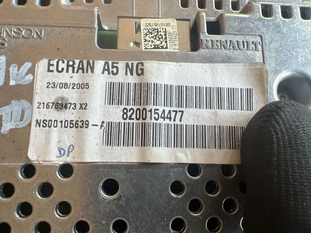 bontott RENAULT ESPACE IV Multifunkciós Kijelző