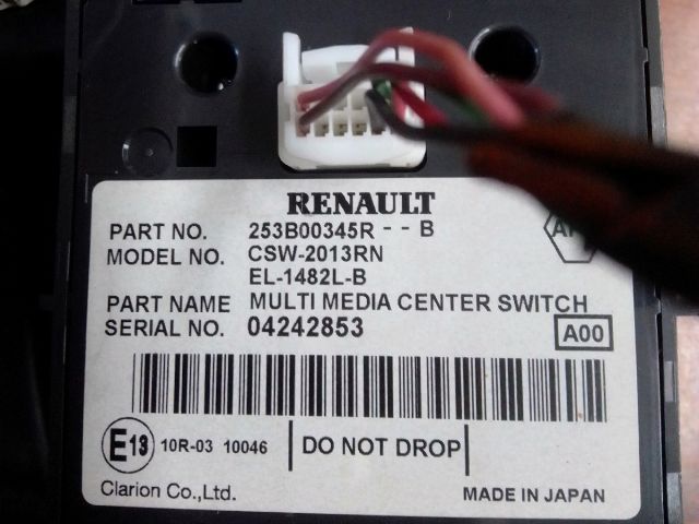 bontott RENAULT ESPACE IV Navigáció Elektronika