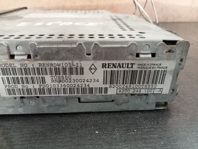 bontott RENAULT ESPACE IV Rádió / CD