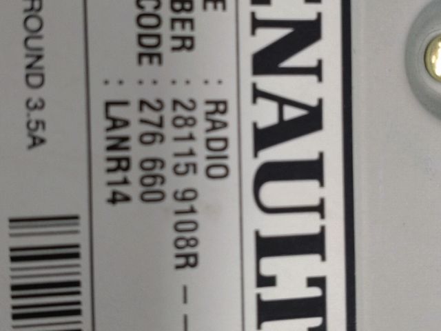 bontott RENAULT ESPACE Rádió / CD