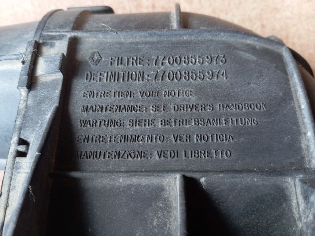 bontott RENAULT EXPRESS Légszűrő Ház