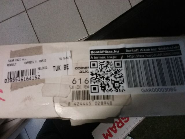 bontott RENAULT EXPRESS Bal Visszapillantó Tükör (Mechanikus)