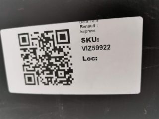 bontott RENAULT EXPRESS Első Lökhárító (Üresen)
