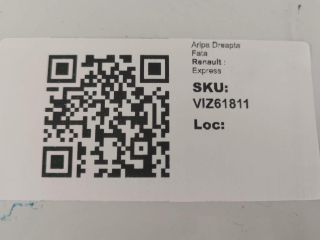 bontott RENAULT EXPRESS Jobb első Sárvédő