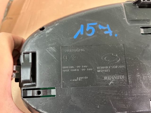 bontott RENAULT FLUENCE Kilométeróra