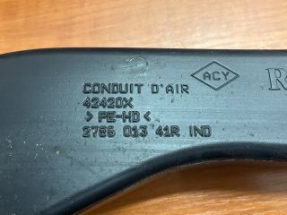 bontott RENAULT FLUENCE Légbeömlő Cső