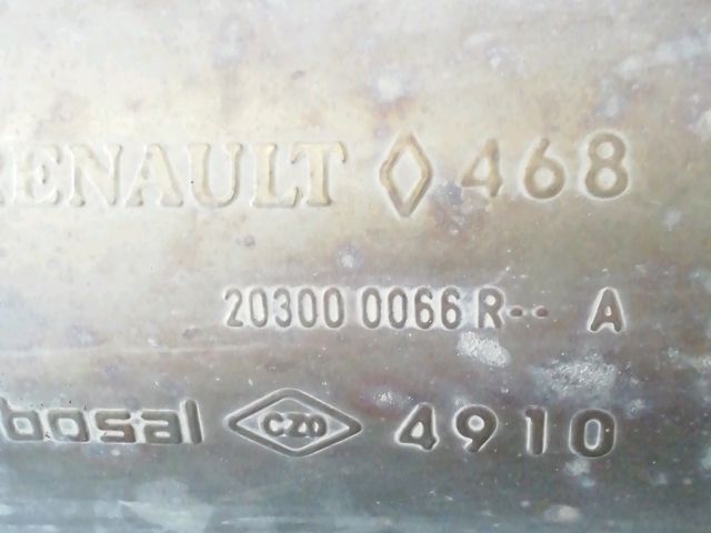 bontott RENAULT FLUENCE Hátsó Kipufogó Dob