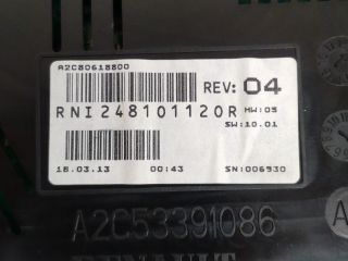 bontott RENAULT FLUENCE Kilométeróra