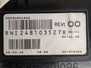 bontott RENAULT FLUENCE Kilométeróra