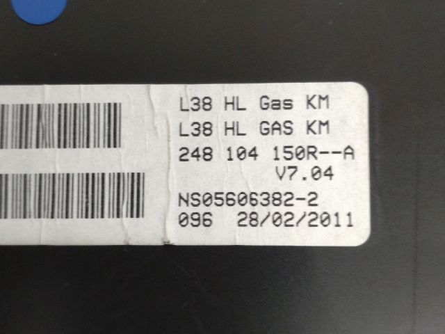 bontott RENAULT FLUENCE Kilométeróra