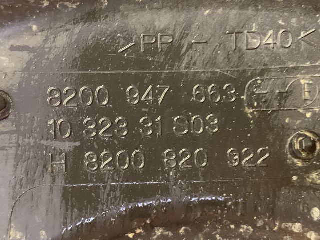 bontott RENAULT FLUENCE Légszűrő Ház