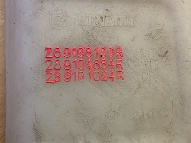 bontott RENAULT FLUENCE Ablakmosó Tartály