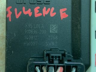 bontott RENAULT FLUENCE Bal hátsó Ablakemelő Motor