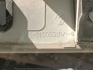 bontott RENAULT FLUENCE Csomagtérajtó Díszléc