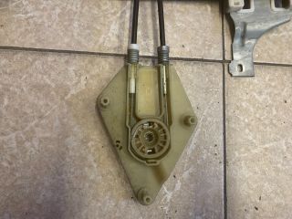 bontott RENAULT FLUENCE Jobb hátsó Ablakemelő Szerkezet (Mechanikus)