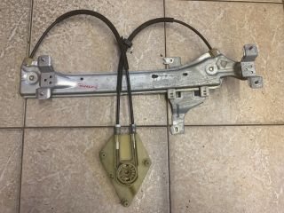 bontott RENAULT FLUENCE Jobb hátsó Ablakemelő Szerkezet (Mechanikus)