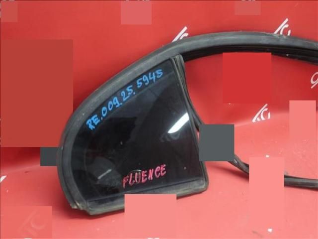 bontott RENAULT FLUENCE Jobb hátsó Fixüveg (Ajtóban)