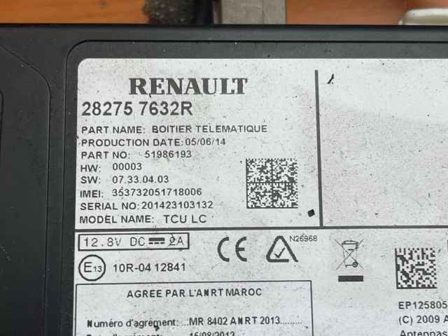 bontott RENAULT FLUENCE Navigáció Elektronika