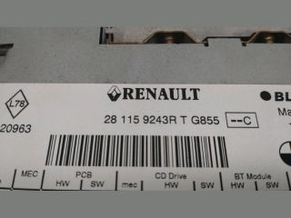 bontott RENAULT FLUENCE Rádió / CD