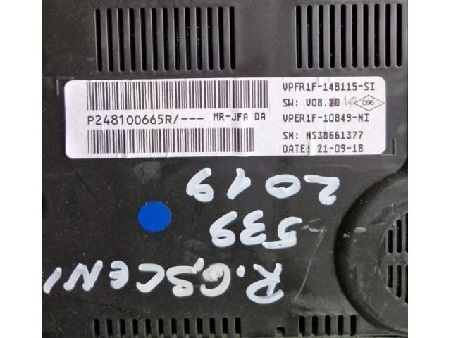 bontott RENAULT GRAND SCÉNIC Kilométeróra