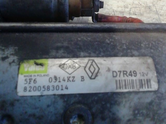 bontott RENAULT GRAND SCÉNIC Önindító